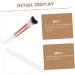 PLAFOPE 3pcs Fish Tail Brush Nose Shadow Brush Nose Contour Brush Nose Contour Makeup Brush Nose Makeup Tool 18.50X1.00X1.00CM As Shown - Buy Online on SooperMarket.com