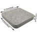 Wool Needle Felting Pad with Leather Finger Guards - Eco-Friendly 6x6 inch Base for Precision Projects - Buy Online on SooperMarket.com