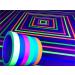 GreyParrot Tape UV Tape Blacklight Reactive, (6 Pack), (6 Colors), 33ft Per Roll, Fluorescent Cloth Tape, Glow in The Dark Tape Under UV Black Light 0.59in x 33ft