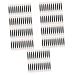 Beavorty 5pcs 4 Double Ended Eye Shadow Stick Mini Makeup Eyeshadow Sponge Brush Small Lipstick Brush