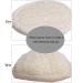 Natural Loofah Exfoliating Facial Pads - 10 Pack | Face Scrubber for Men & Women | Bath Spa Cleansing | 3.15 Inches Dia - Buy Online on SooperMarket.com