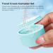 Verdant Touch Empty Silicone Cream Jar Travel Silicone Makeup Container Refillable Portable Cream Jar Blue - Buy Online on SooperMarket.com