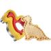 Jingling Sandwich Cutter & Sealer | Stainless Steel Cartoon Kids Sandwich Maker | Easy Peanut Butter & Jelly Sandwich Cutter for Children (Boys Girls & Babies) - Fun Dinosaur Design - Buy Online on SooperMarket.com