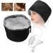 KUIKUI Electric Heating Hat for Hair Care - Adjustable Hot Oil Treatment Hat with Intelligent Temperature Control Prevents Scalding - Buy Online on SooperMarket.com