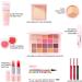 Joyeee Teen Girl Makeup Kit Include 20 Colors Glimmer Matte Eyeshadow Palette Foundation Face Sculpting Contour Palette Lipstick Blush Eyeliner Pencil Mascara Eyebrow Pen for Eye Makeup # Niceface 3 - Buy Online on SooperMarket.com