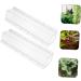 Milisten 6 Pcs Square Cucumber Molds Vegetables Fruit Avocado Tool Cucumber Shaping Mold Garden Tools Gourd - Buy Online on SooperMarket.com