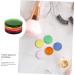 15 Pcs Grafting Eyelash Spacer & Glue Tray - Creative Glass Holder for Eyelash Extensions - 4.4x4.4cm - Buy Online on SooperMarket.com
