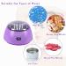 Digital Portable Electric Wax Warmer 16.9oz for Hair Removal - Violet with See-Through Cover - Buy Online on SooperMarket.com