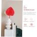 Alipis Simulated Cattail Fan Wedding Layout Palm Leaf Dried Palm Spears Home D cor Vase Art Ornament Faux Plant Italian Ruscus Woven Hand Held Fan Decor Fans Palm Leaves Hamster Monstera Red 50x28cm - Buy Online on SooperMarket.com