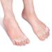 1 Pair Gel Toe Separators for Bunions & Overlapping Toes - Toe Straightener and Big Toe Corrector - Buy Online on SooperMarket.com
