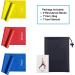 Resistance Bands Set - 3 Skin-Friendly Exercise Bands, 3 Resistance Levels - Ideal for Strength Training, Pilates, Yoga - for Women and Men - 6.5ft - Buy Online on SooperMarket.com