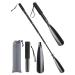 Mishell Shoe Horn Long Handle, Telescopic 16"-38", Sturdy Aluminium Alloy, Shoe Horn Long Handle For Seniors Men Women Kids, Shoehorn Long-handled for Boots, Long Shoe Horn For Men