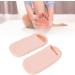Moisturizing Gel Socks for Women | 2-Pack Spa Socks to Repair Dry Cracked Heels | Reusable Lotion Socks | At-Home Foot Care (Orange) - Buy Online on SooperMarket.com
