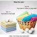 PLGEBR Wool Dryer Balls Fabric Reusable Softener Laundry 6cm Wool Dryer Balls Washing Washing Machine Balls Accessories Practical dryer Balls balls dryer Balls organic laundry balls dryer Drying ball - Buy Online on SooperMarket.com