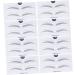 Didiseaon 2 Eyebrow Template with Strap Beauty Eyebrow Makeup Tools Eyebrow Stickers Portable A607 Card - Buy Online on SooperMarket.com