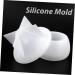 KALLORY 2pcs Mushroom Silicone Mold Resin Crafts Candy Containers Crafts Making Mold Diy Mold With Cover Jar Whitex2pcs 10x10.cmx2pcs - Buy Online on SooperMarket.com