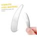 2-Piece Stainless Steel Spatula Set for Cosmetics - Ideal for Eye Cream Face Masks & Lotions - Buy Online on SooperMarket.com