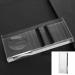 Buy Crystal Glass Eyelash Pallet - Durable Transparent Adhesive Holder for Extensions & Makeup - Buy Online on SooperMarket.com