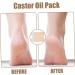 Buy Reusable Castor Oil Protection Belt - Adjustable Soft Cloth Compress for Foot (2 PCs) | Durable Castor Oil Packaging for Men & Women - Buy Online on SooperMarket.com