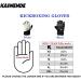 Half Finger Kickboxing Gloves - Ideal for Taekwondo, Muay Thai, Karate, and Cardio Kickboxing Class - Black Medium - Buy Online on SooperMarket.com