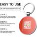 DISONTAG QR Code Dog ID Tag - Personalized Social Profile Free Online Pet Management Modifiable Privacy Controls Round A4 Size - Buy Online on SooperMarket.com