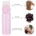 Norhogo 2 Pieces Hair Dye Brush Bottle Root Comb Applicator - Pink - Buy Online on SooperMarket.com