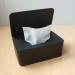 Black Dispenser with Lightweight Napkin Cases Easy Open & Close Utility Tissue Holder Storage Box - Buy Online on SooperMarket.com