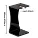 Magidal Manual Razor Holder - Modern Acrylic Organizer for Men | Universal Bathroom Hanger & Gift Idea - Buy Online on SooperMarket.com