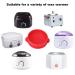 Hair Removal Wax Bowl - Replacement Wax Pot for Wax Warmer | Silicone Beauty Accessories (Red) - Shop Now! - Buy Online on SooperMarket.com