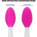 Silicone Nose & Lip Cleansing Brush Set for Blackhead & Exfoliation - Rose Red - Buy Online on SooperMarket.com