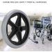 8 Inches Replacement Wheel for Electric Wheelchairs Wheelchair Wheels Wear-Resistant Wheelchair Replacement Parts Walker Accessory 6 Inches / 8 Inches 1 Pack - Buy Online on SooperMarket.com