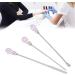 Nail Spatula Stainless Steel Nail Tools for Mixing Nail Polish for Picking Up Nail Decorations(pink) - Buy Online on SooperMarket.com