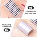 WOFASHPURET 2 Boxes Self Adhesive Eyelash Adhesive Strip eyelash strips natural look eyelashes strips fake eyelashes gluesticks in bulk lash strips to lashes extend resin glue replace - Buy Online on SooperMarket.com