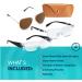 Zoom Vision Hands Free Magnifying Glasses with Light - 160% Magnification, Dual LED Lights - Includes Non-Lighted Magnifying Glasses for Reading, Close Work, and Crafts - Buy Online on SooperMarket.com