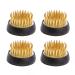4pcs Flower Frog Round Holder Pin Frog for Flower Arrangement (1.4 Inch)