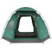 RLAIRN Tents for Camping 4 Person Waterproof, Pop Up Instant Family Tent with Windproof Ropes Anti-UV, Ultralight Blackout Lightweight Tent for 2/3/4 People Camping, Hiking, Outdoor, Backpacking Green