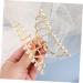 Beavorty 2pcs Golden Metal Hair Clips - Korean Vintage Hair Accessories - Buy Online on SooperMarket.com