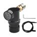 Paintball PCP air compressor Air tank controller HPA micro MR Air regulator W/Us Foster Koppler W/remote coil hose 2000PSI manometer output pressure 40-200PSI paintball air tanner and valve display