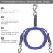 24 ft Heavy Duty Boat Tow Harness with 3 Stainless Steel Hooks by SELEWARE - Buy Online on SooperMarket.com