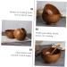 ABOOFAN 3 Pcs Salad Bowl Wood Decor Dessert Containers Snack Containers Storage Holder High Capacity Japan As Shownx3pcs 12x12x6.7cmx3pcs - Buy Online on SooperMarket.com