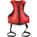 OMOUBOI Floatage Jackets Inflatable Snorkel Vest Adult Swimming Jacket for Diving Surfing Swimming Outdoor Water Sports Suitable for 90-220lbs (Red)