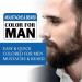 Beard Color Shampoo for Men - 100ml Organic Gray Beard Remover & Care - Buy Online on SooperMarket.com