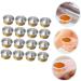 Stahad 75-Piece Aluminum Wax Melting Pot Set - Perfect for Chocolate & Hair Removal - Mini Waxing Bowls 5x5cm - International Shipping Available - Buy Online on SooperMarket.com