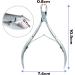 Professional Stainless Steel Cuticle Pusher & Nippers Duo - Nail Cleaner for Manicure & Pedicure - Buy Online on SooperMarket.com