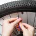 Flintronic Waterproof Bike Spoke Reflectors - 360 Warning Reflective Material Easy Assembly 96 Pieces Compatible with All Spoke Wheels - #3 Blue - Buy Online on SooperMarket.com