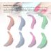 Buy 8 Pairs Silicone Lash Rods - Reusable Eyelash Perming Tools | No Glue Required | 4 Sizes Available - Buy Online on SooperMarket.com
