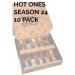 Hot Ones Season 24 Lineup Hot Sauce Challenge With Unique Condiment Gift Box (10-Pack) - Buy Online on SooperMarket.com