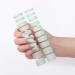 Semi Cured Gel Nail Strips Gel Nail Stickers - 16 Pcs Nail Stickers for Nail Art Soft Self-Adhesive Gel Nail Wraps Easy Apply & Remove for Salon-Quality Manicure Kit (UV/LED Lamp Required) (BSS-0367)
