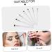 7pcs Eye Shadow Brush Set Make up Eye Cosmetics Wooden Handle for Makeup Mix - Buy Online on SooperMarket.com