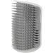 certainoly Cat Self Groomer - Soft Cat Grooming Brush - Soft Wall Corner Scratcher Massage Combs Grooming Brush Tool for Kitten Puppy with Long or Short Gray - Buy Online on SooperMarket.com